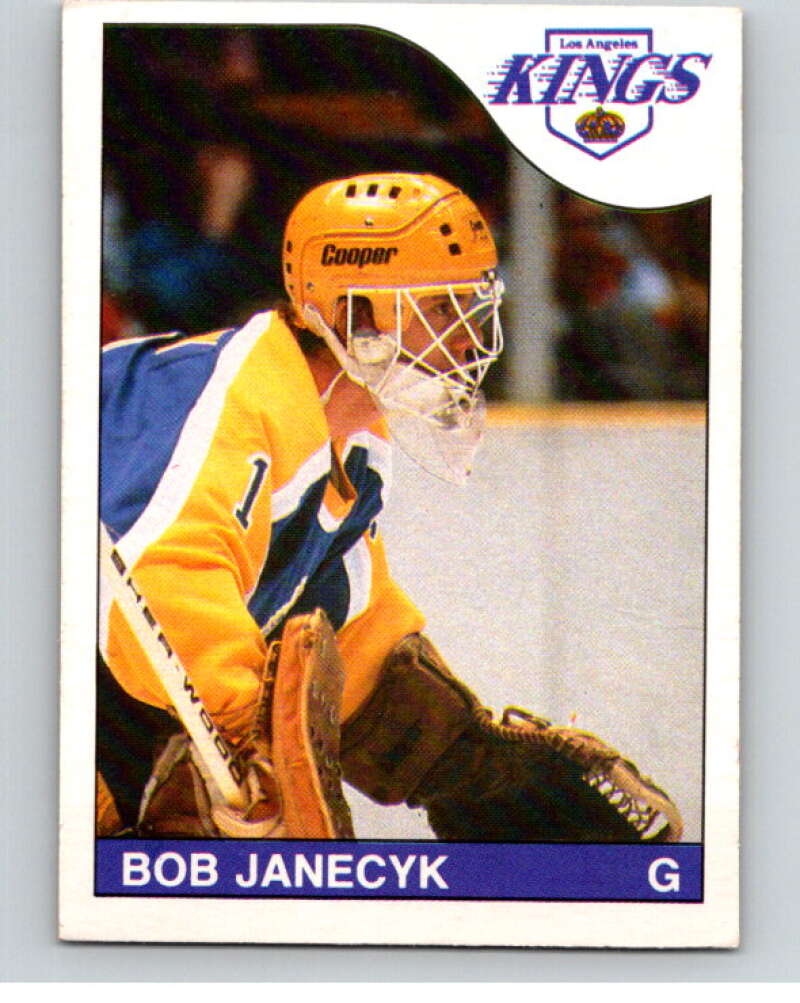1985-86 O-Pee-Chee #223 Bob Janecyk RC Rookie Kings V56855 Image 1