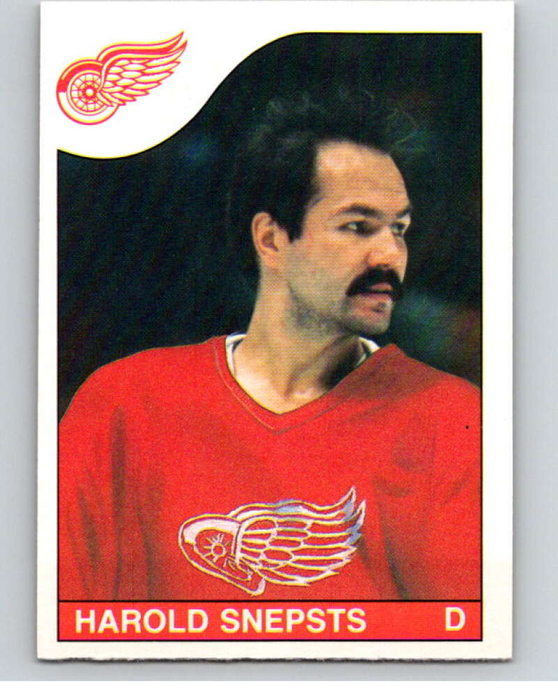 1985-86 O-Pee-Chee #232 Harold Snepsts Detroit Red Wings V56875 Image 1