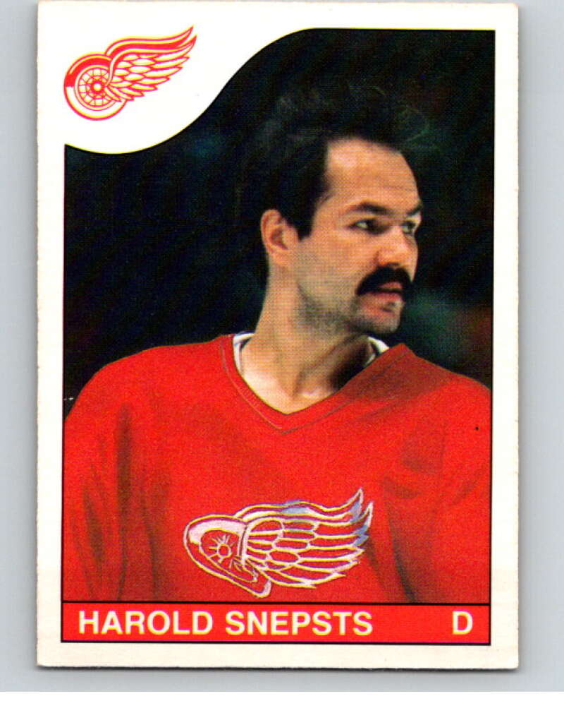 1985-86 O-Pee-Chee #232 Harold Snepsts Detroit Red Wings V56876 Image 1