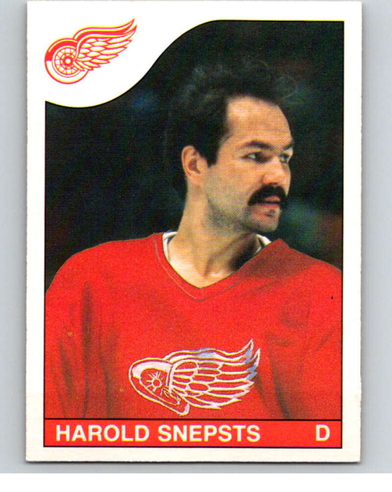 1985-86 O-Pee-Chee #232 Harold Snepsts Detroit Red Wings V56877 Image 1