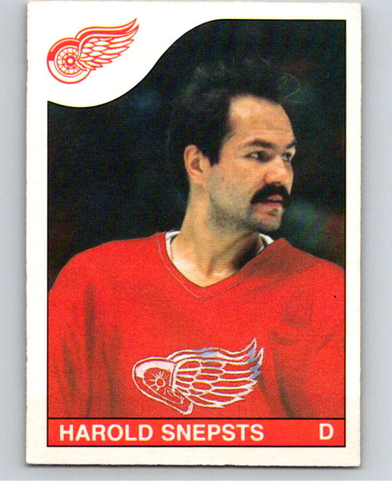 1985-86 O-Pee-Chee #232 Harold Snepsts Detroit Red Wings V56878 Image 1