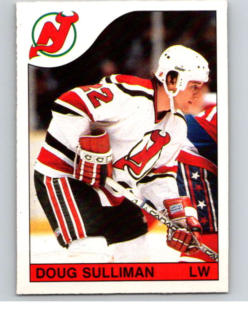 1985-86 O-Pee-Chee #234 Doug Sulliman New Jersey Devils V56882 Image 1