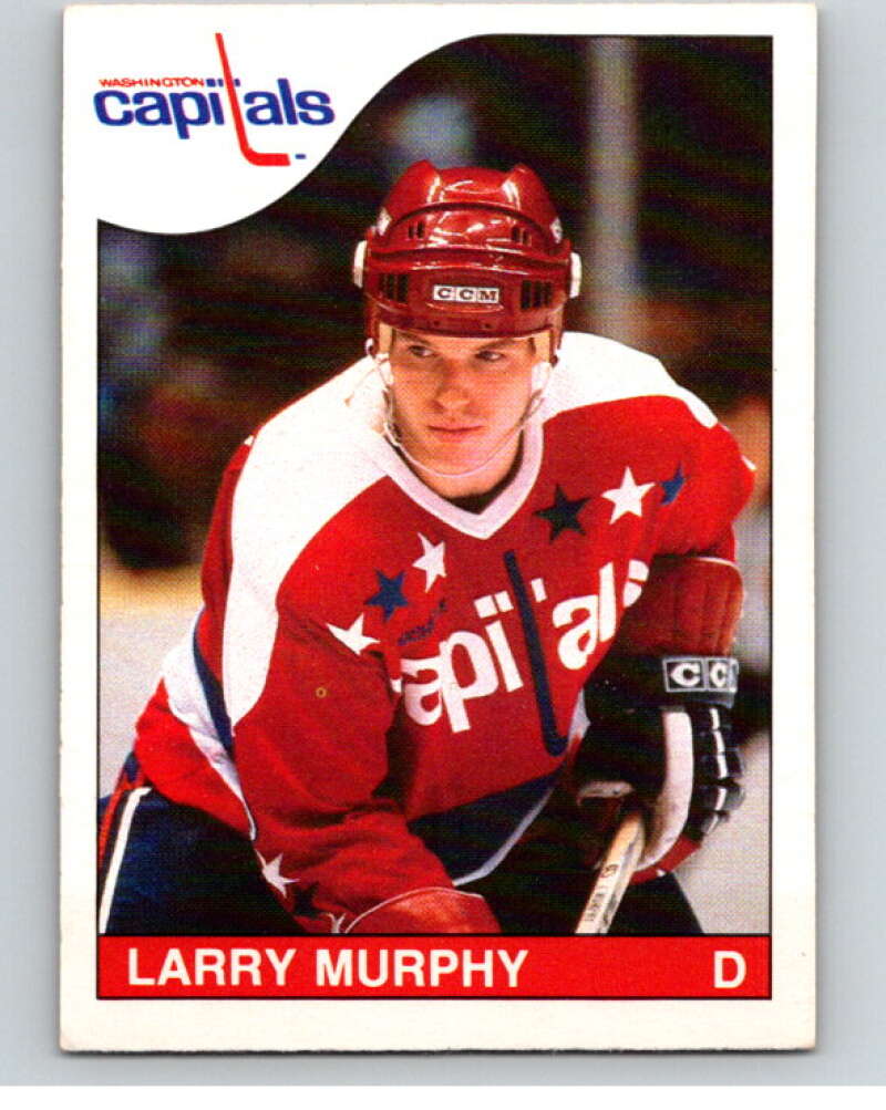 1985-86 O-Pee-Chee #236 Larry Murphy Washington Capitals V56886 Image 1