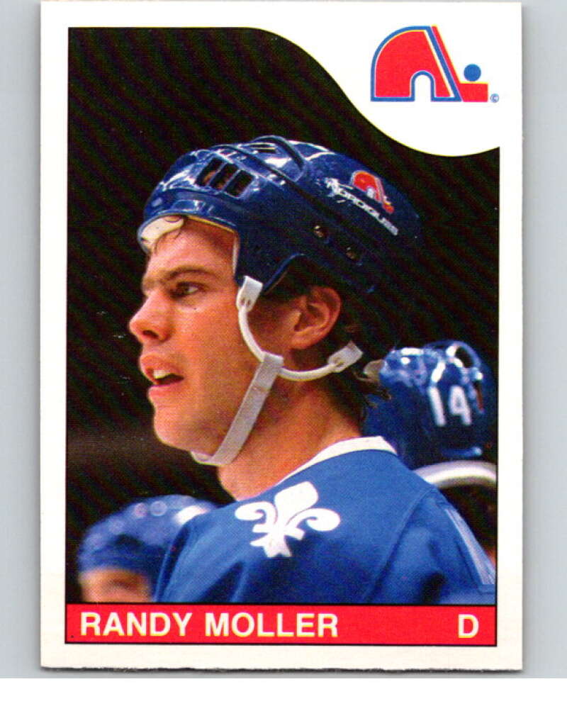 1985-86 O-Pee-Chee #240 Randy Moller Quebec Nordiques V56892 Image 1