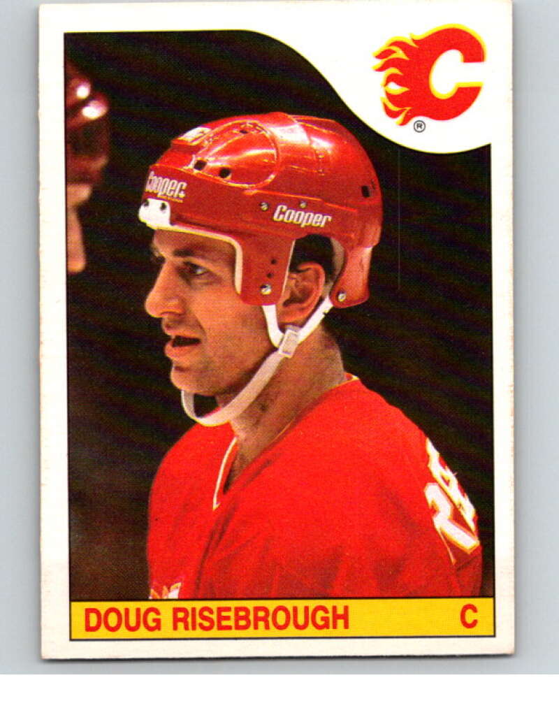1985-86 O-Pee-Chee #243 Doug Risebrough Calgary Flames V56898 Image 1