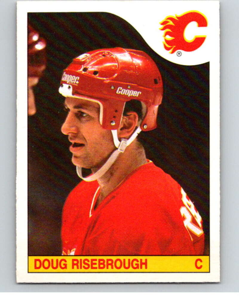 1985-86 O-Pee-Chee #243 Doug Risebrough Calgary Flames V56899 Image 1