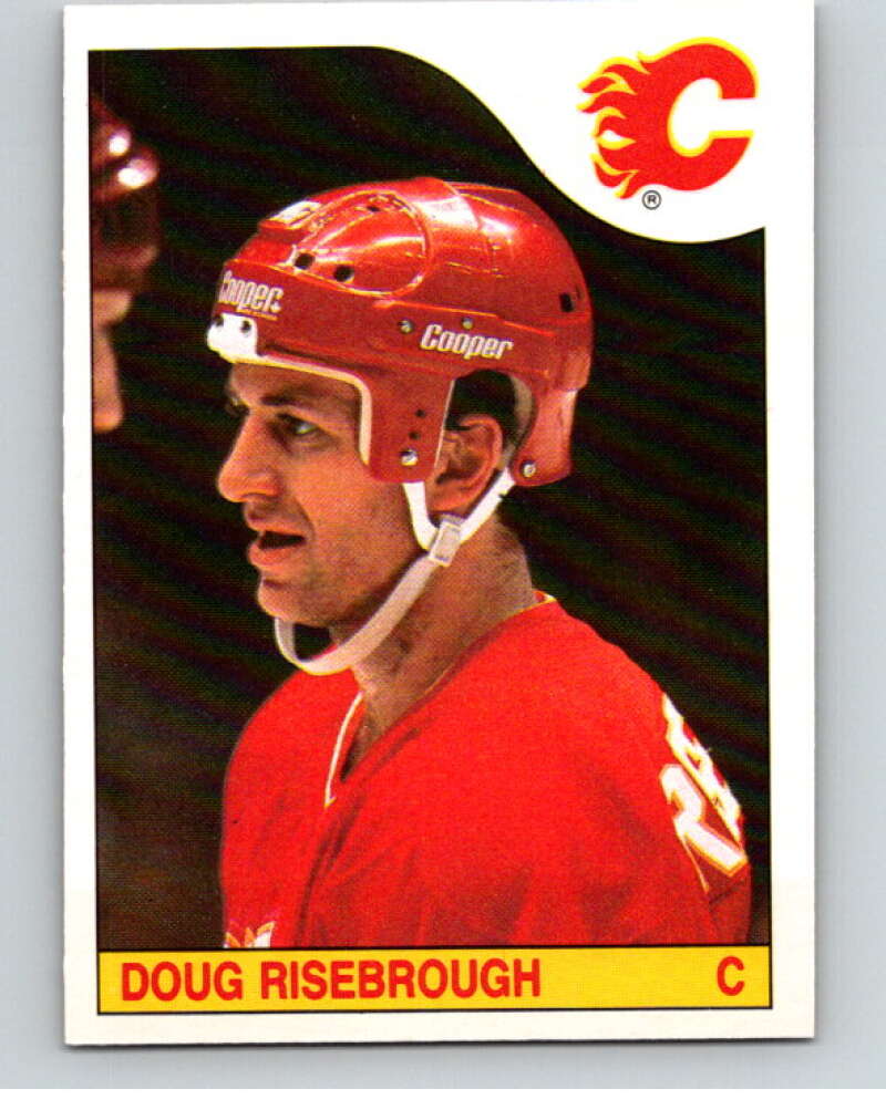 1985-86 O-Pee-Chee #243 Doug Risebrough Calgary Flames V56901 Image 1