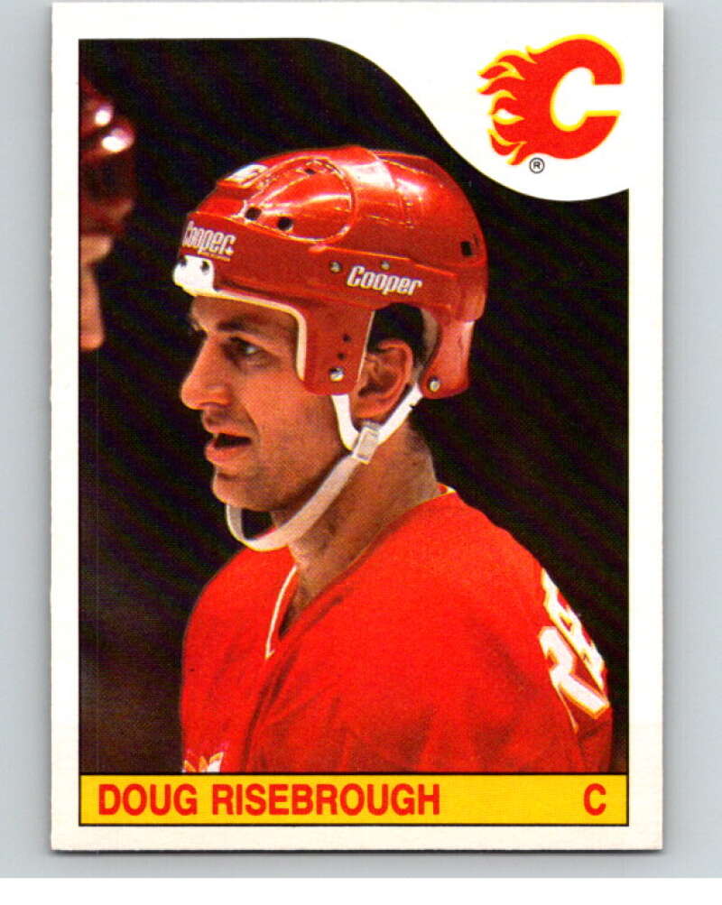 1985-86 O-Pee-Chee #243 Doug Risebrough Calgary Flames V56902 Image 1