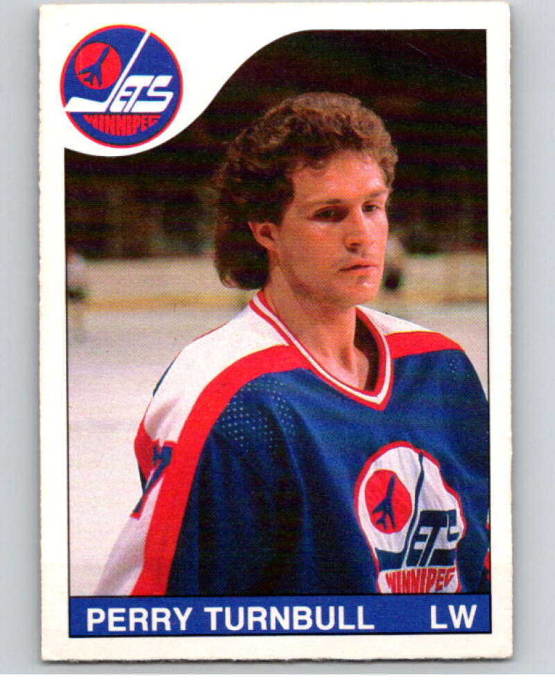 1985-86 O-Pee-Chee #254 Perry Turnbull Winnipeg Jets V56927 Image 1