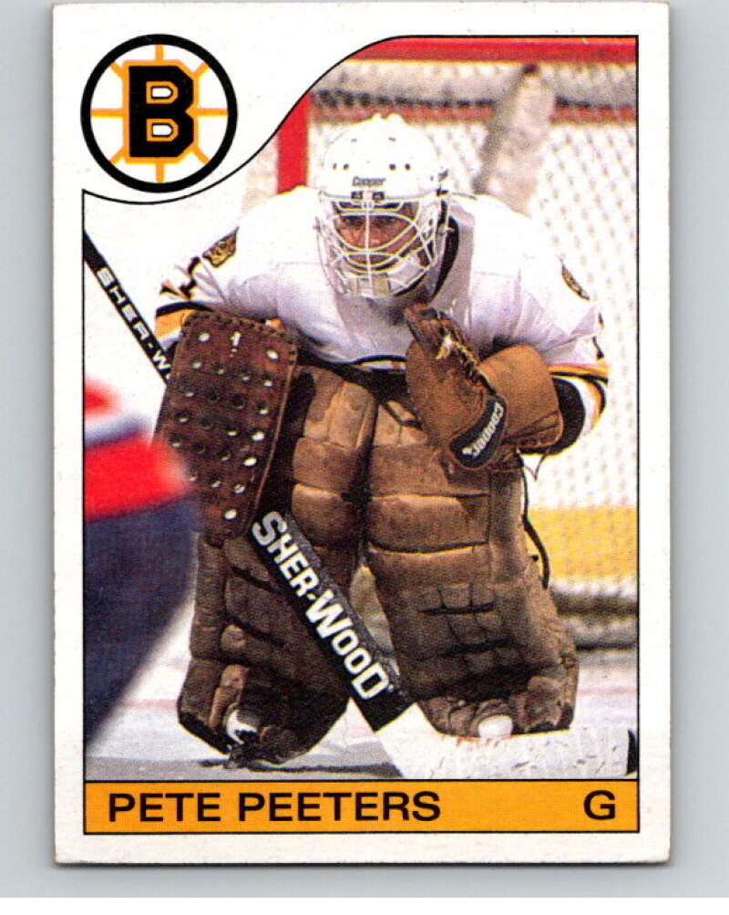 1985-86 Topps #75 Pete Peeters V56971 Image 1