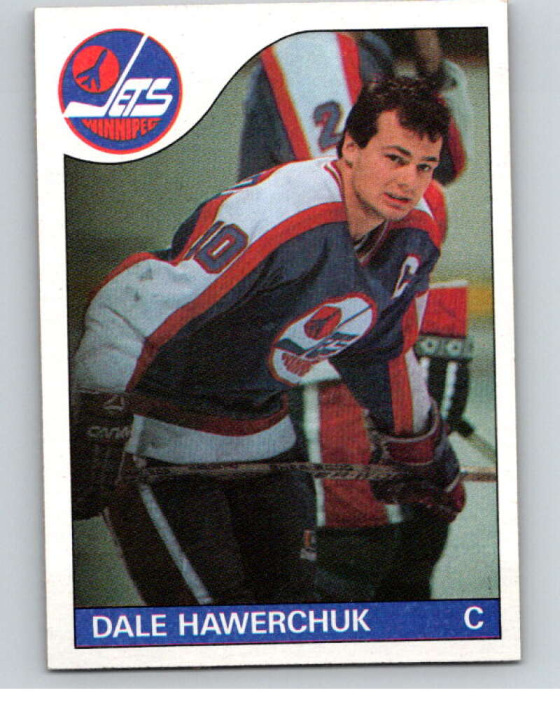 1985-86 Topps #109 Dale Hawerchuk Winnipeg Jets V56986 Image 1