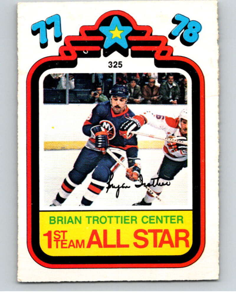 1978-79 O-Pee-Chee #325 Bryan Trottier UER AS New York Islanders V57009 Image 1