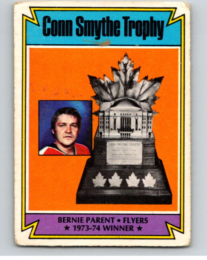 1974-75 O-Pee-Chee #251 Bernie Parent Philadelphia Flyers V57027 Image 1