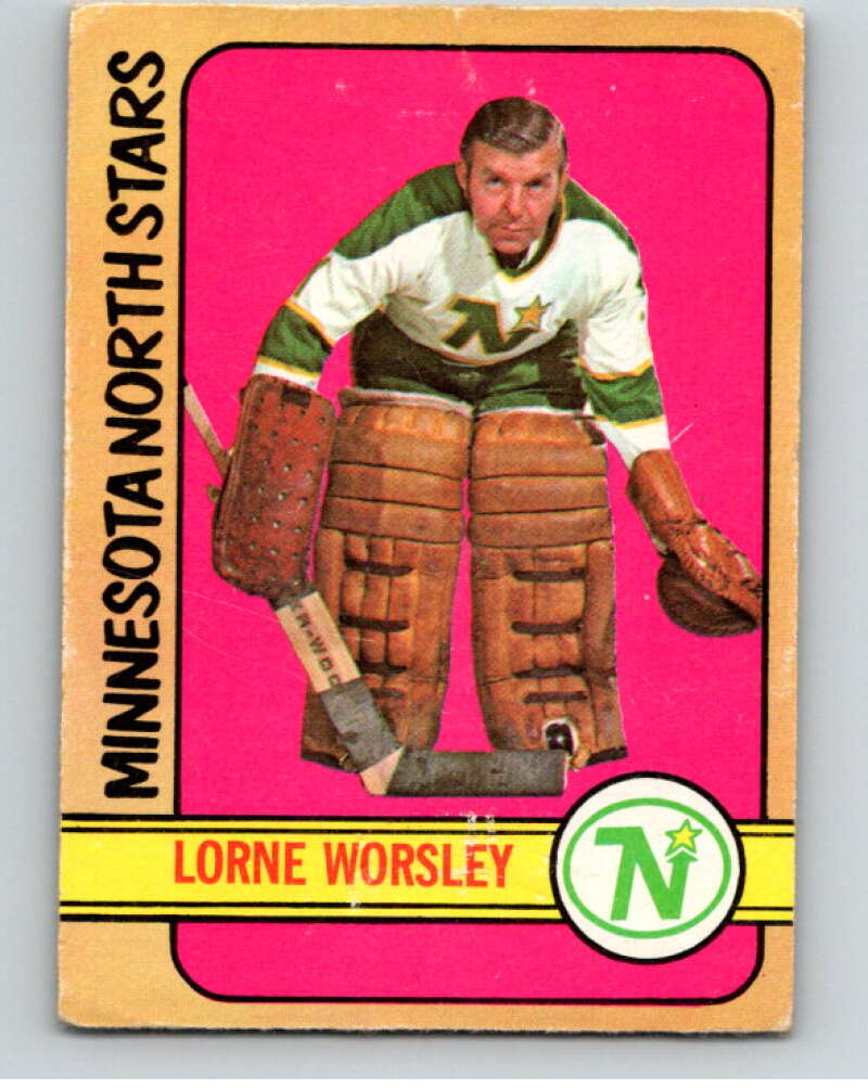 1972-73 O-Pee-Chee #28 Gump Worsley Minnesota North Stars V57034 Image 1