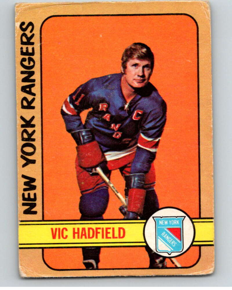 1972-73 O-Pee-Chee #31 Vic Hadfield New York Rangers V57035 Image 1