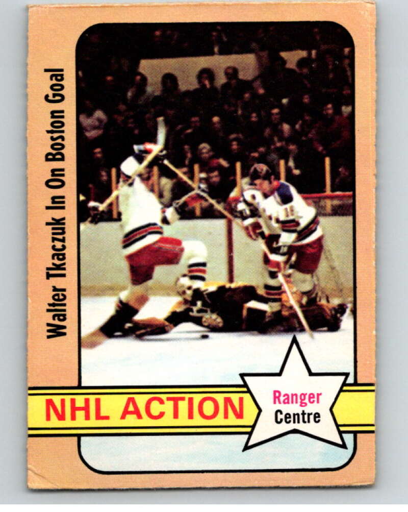 1972-73 O-Pee-Chee #110 Walt Tkaczuk New York Rangers V57040 Image 1