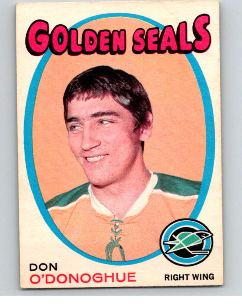 1971-72 O-Pee-Chee #180 Don O'Donoghue RC Rookie V57045 Image 1