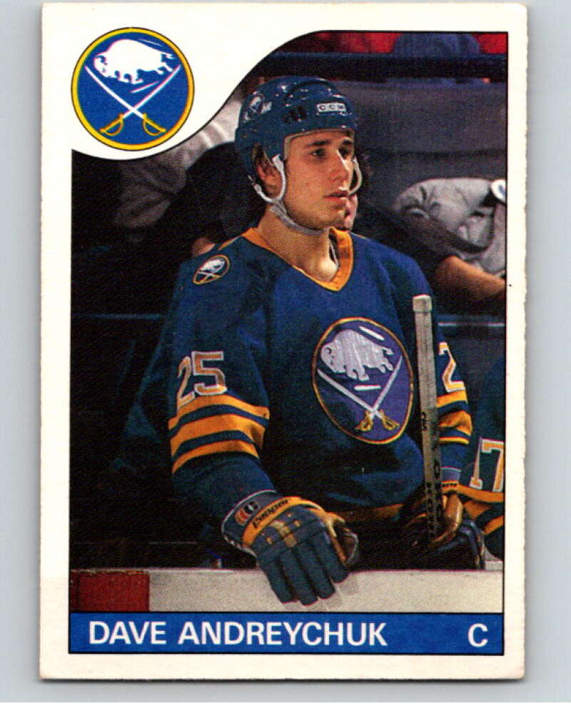 1985-86 O-Pee-Chee #143 Dave Andreychuk Buffalo Sabres V57064 Image 1
