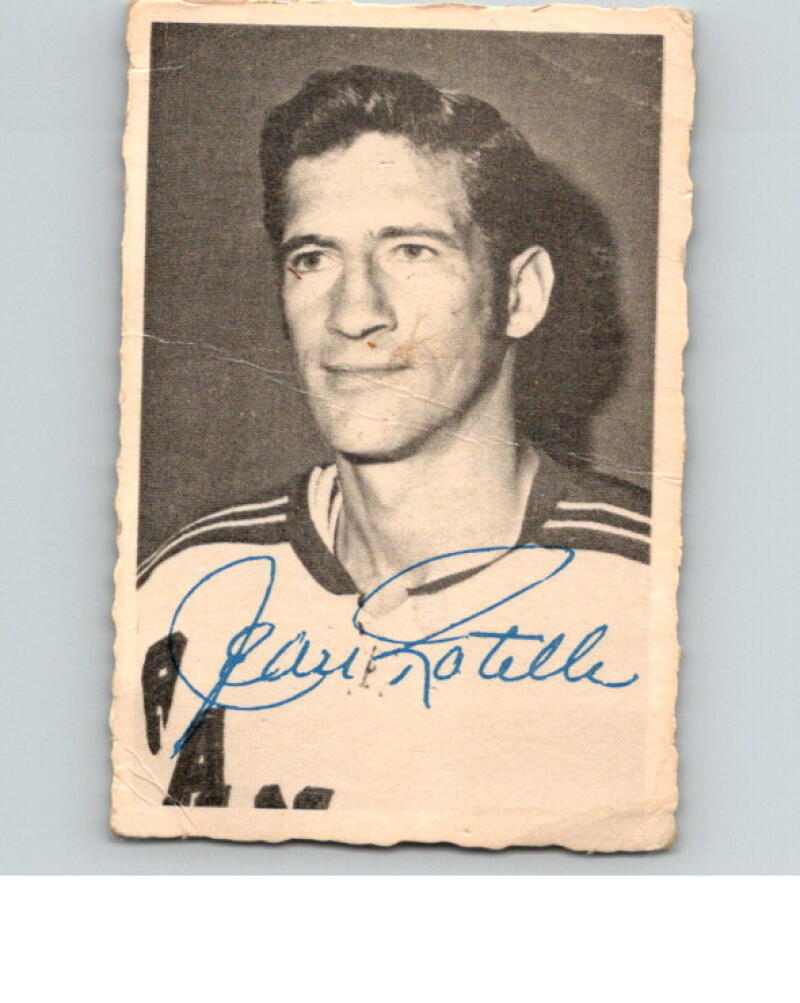 1970-71 O-Pee-Chee Deckle #40 Jean Ratelle V57002 Image 1
