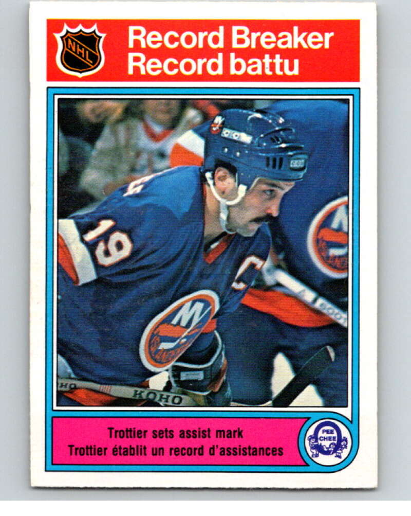 1982-83 O-Pee-Chee #5 Bryan Trottier RB New York Islanders V57105 Image 1