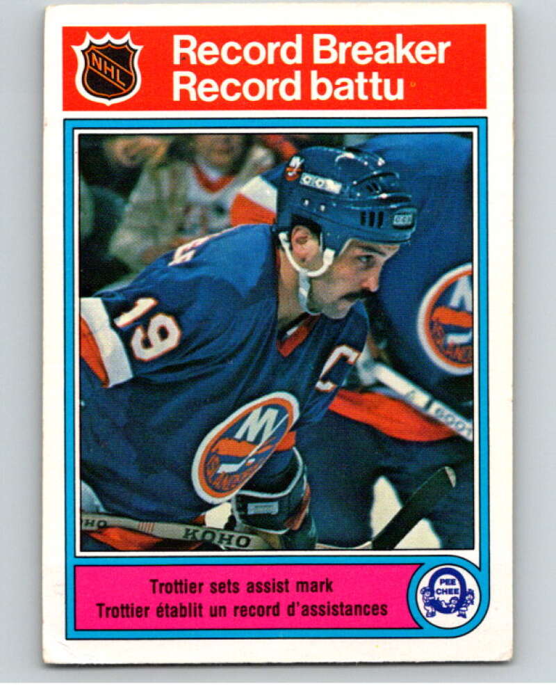 1982-83 O-Pee-Chee #5 Bryan Trottier RB New York Islanders V57106 Image 1