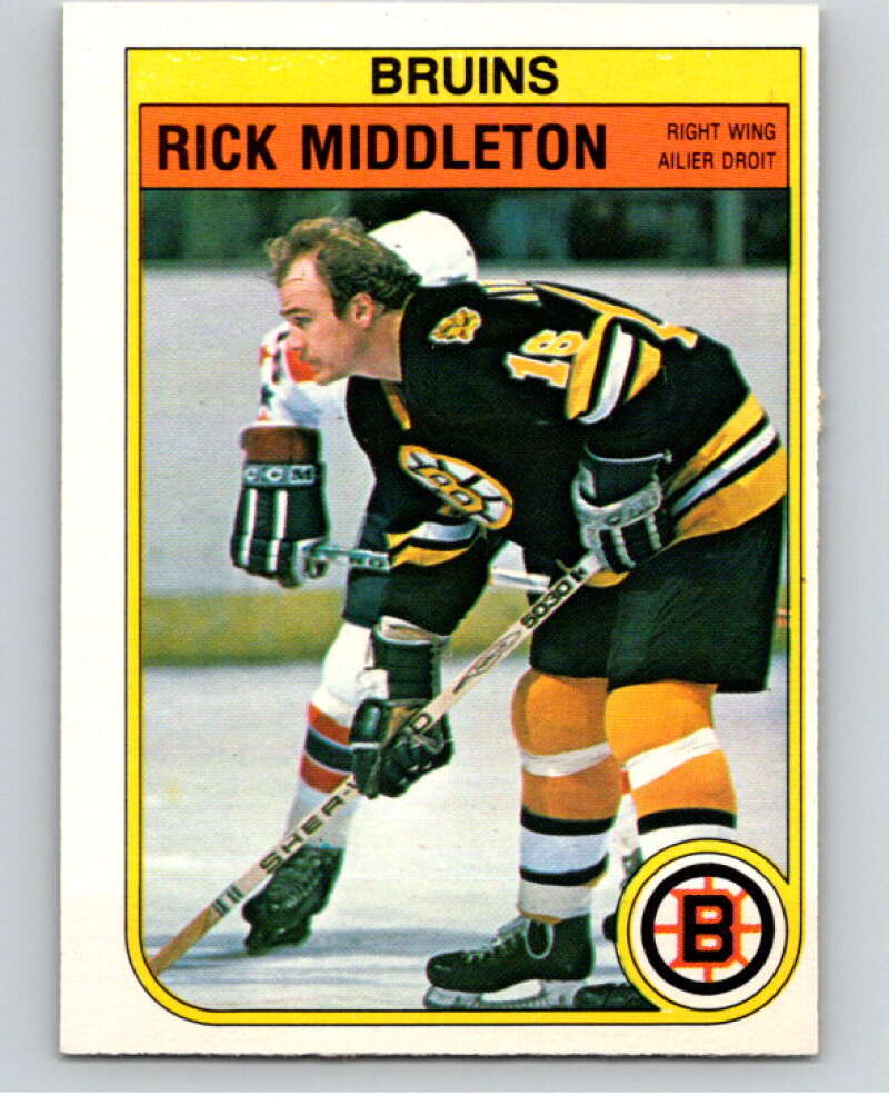 1982-83 O-Pee-Chee #15 Rick Middleton Boston Bruins V57163 Image 1