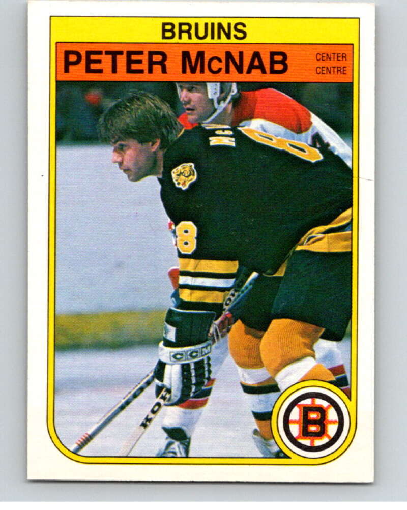 1982-83 O-Pee-Chee #16 Peter McNab Boston Bruins V57164 Image 1