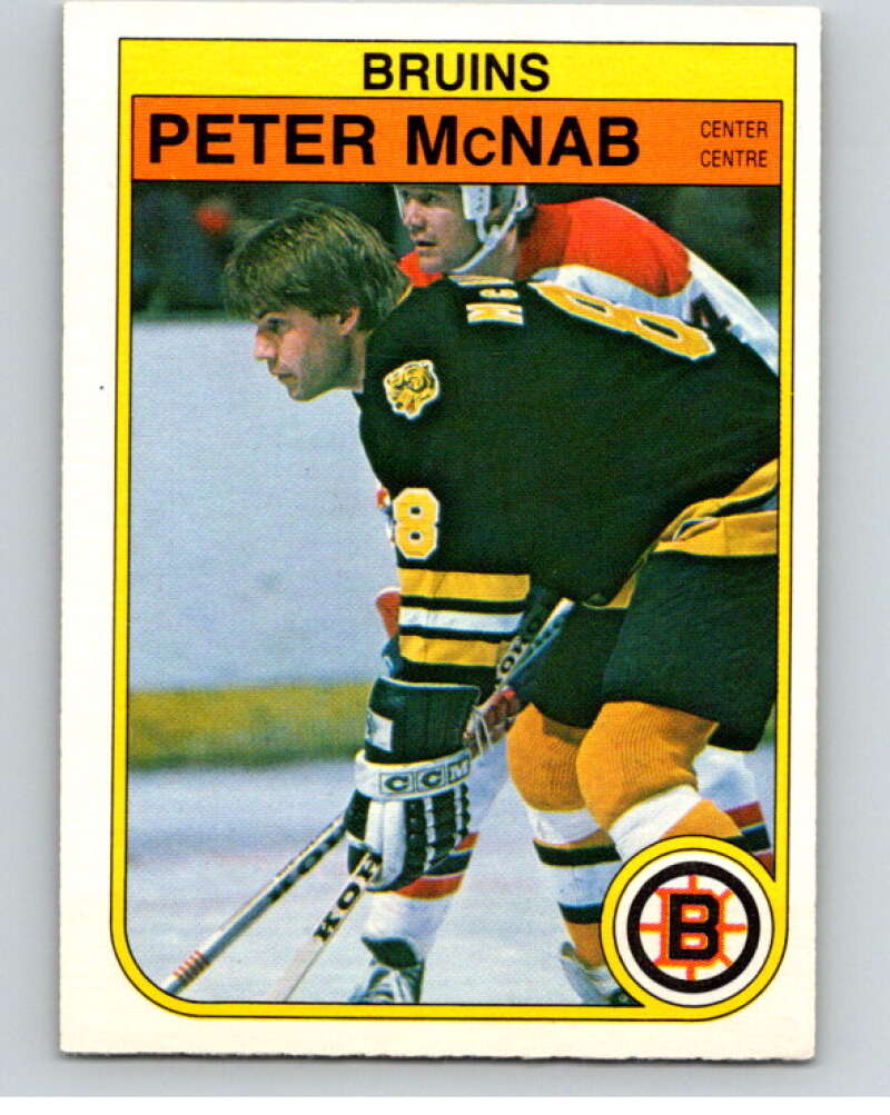 1982-83 O-Pee-Chee #16 Peter McNab Boston Bruins V57166 Image 1
