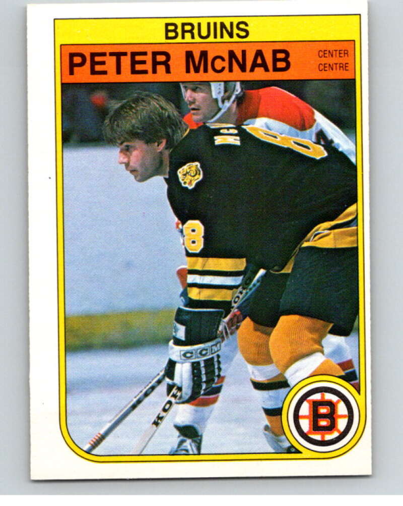 1982-83 O-Pee-Chee #16 Peter McNab Boston Bruins V57167 Image 1