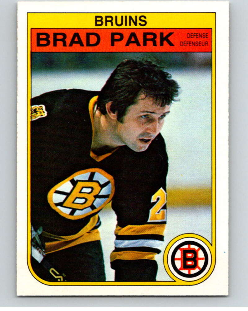 1982-83 O-Pee-Chee #19 Brad Park Boston Bruins V57185 Image 1