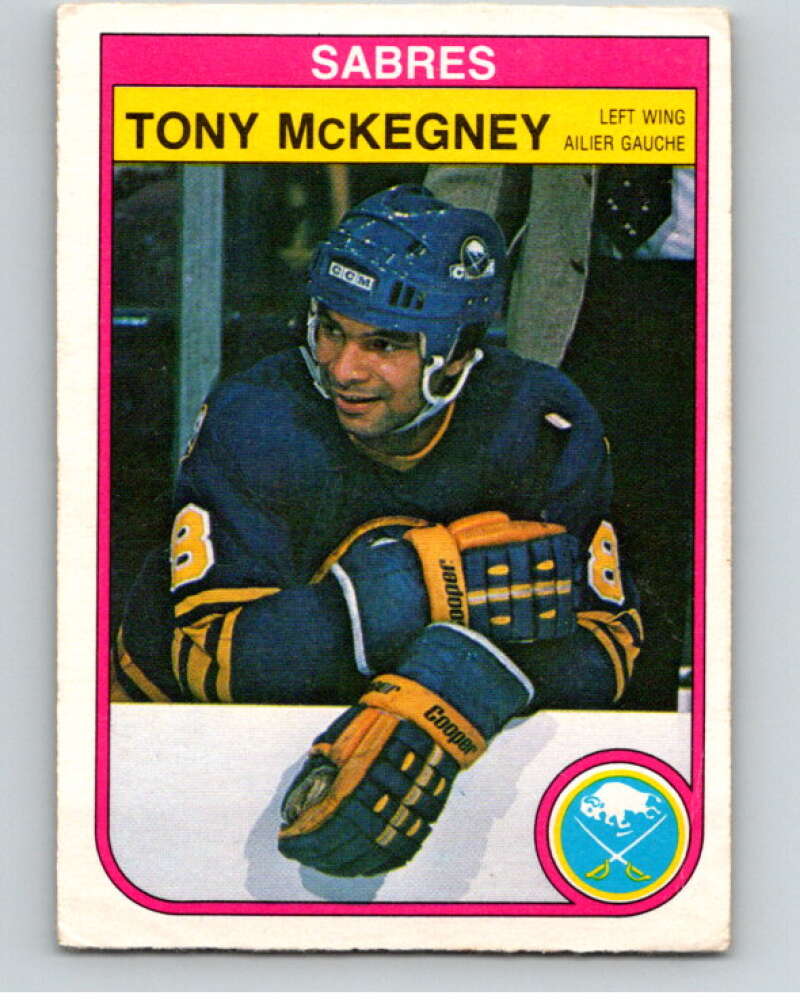 1982-83 O-Pee-Chee #29 Tony McKegney Buffalo Sabres V57248 Image 1