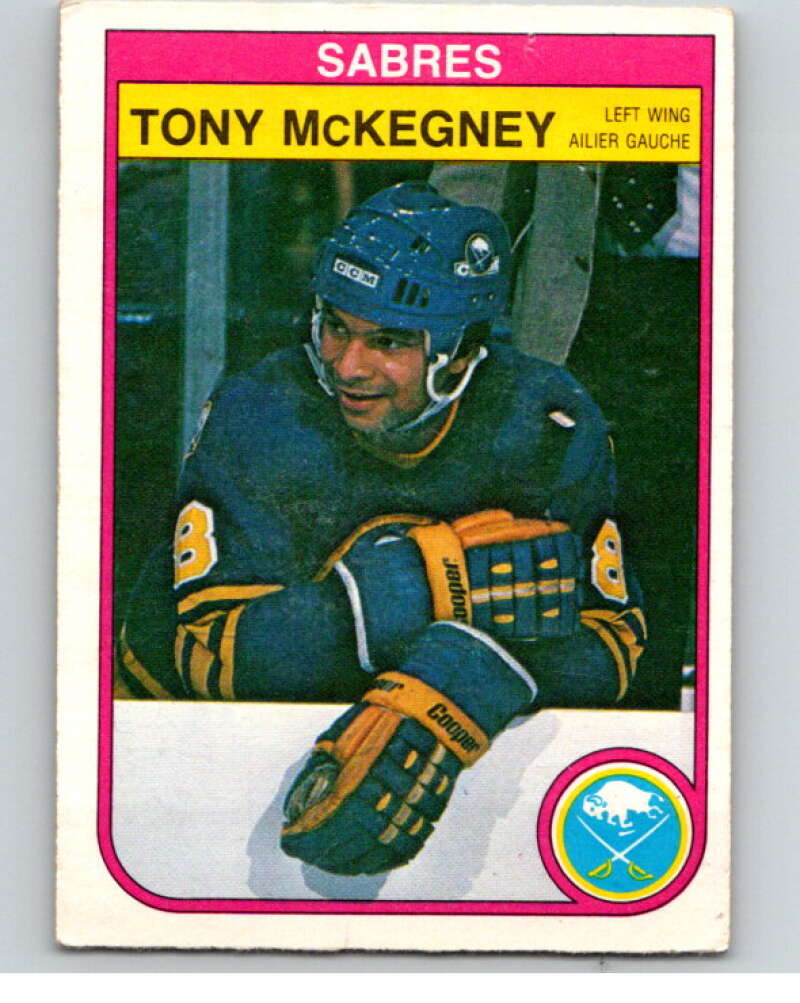 1982-83 O-Pee-Chee #29 Tony McKegney Buffalo Sabres V57253 Image 1