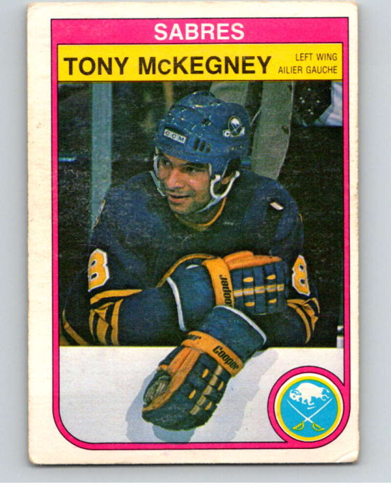 1982-83 O-Pee-Chee #29 Tony McKegney Buffalo Sabres V57255 Image 1