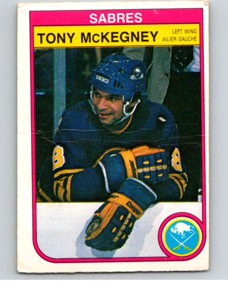 1982-83 O-Pee-Chee #29 Tony McKegney Buffalo Sabres V57256 Image 1