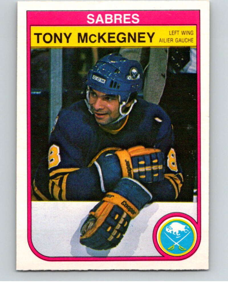 1982-83 O-Pee-Chee #29 Tony McKegney Buffalo Sabres V57257 Image 1