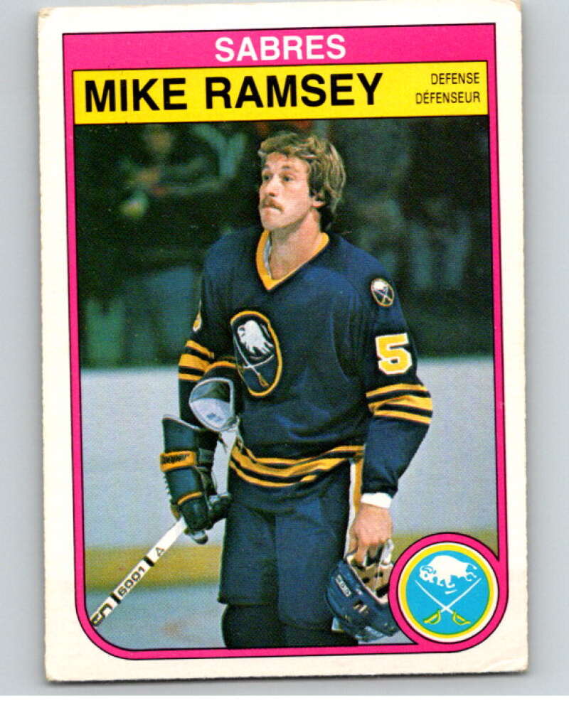 1982-83 O-Pee-Chee #32 Mike Ramsey Buffalo Sabres V57272 Image 1