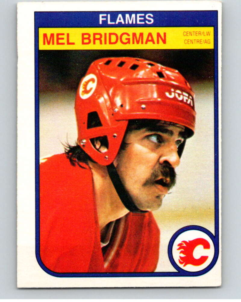 1982-83 O-Pee-Chee #39 Mel Bridgman Calgary Flames V57332 Image 1