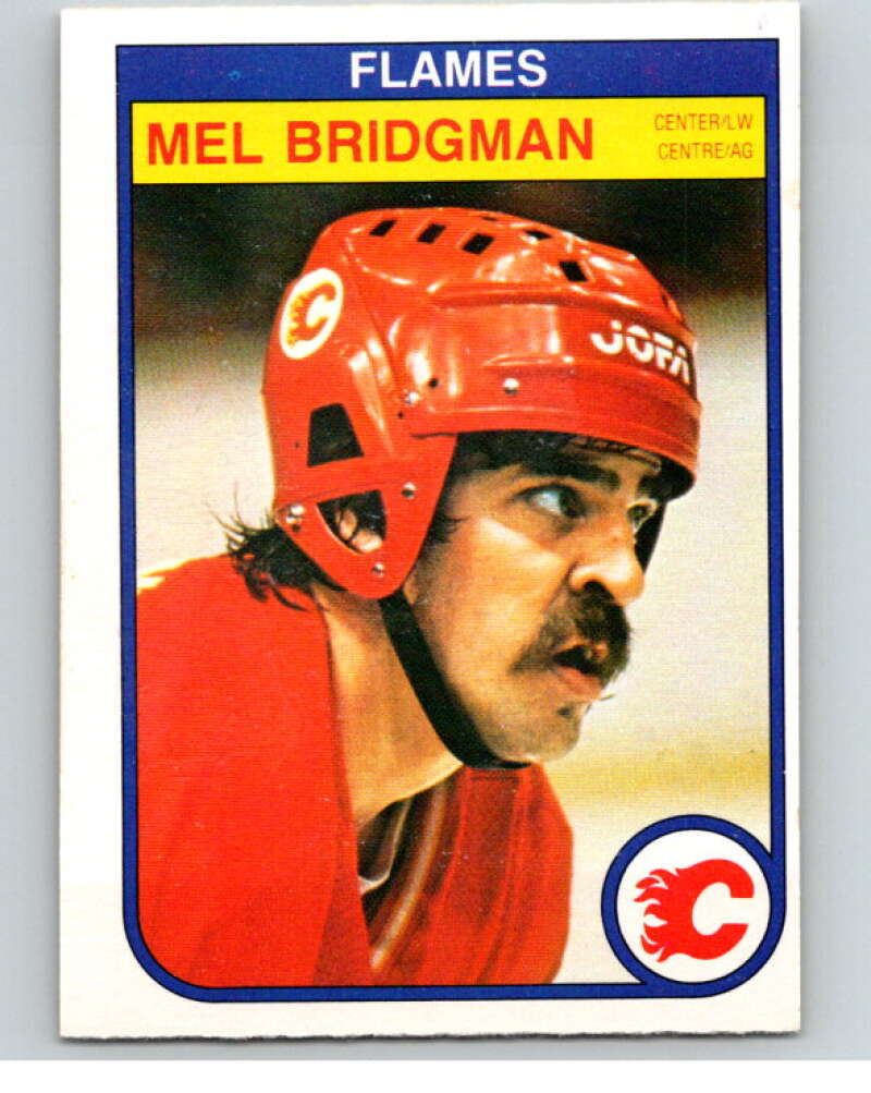 1982-83 O-Pee-Chee #39 Mel Bridgman Calgary Flames V57333 Image 1