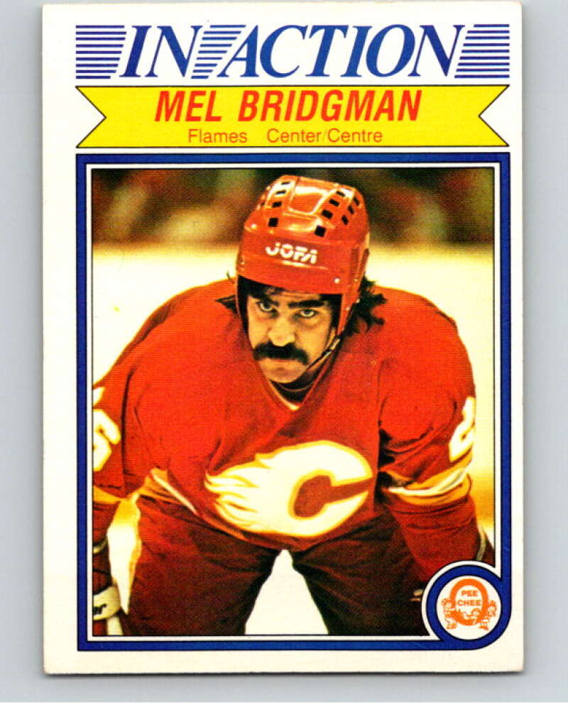 1982-83 O-Pee-Chee #40 Mel Bridgman IA Calgary Flames V57348 Image 1