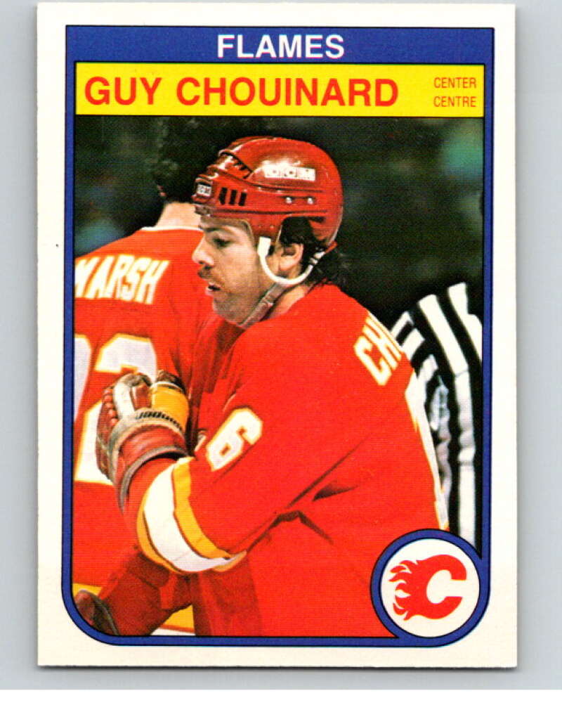 1982-83 O-Pee-Chee #41 Guy Chouinard Calgary Flames V57350 Image 1