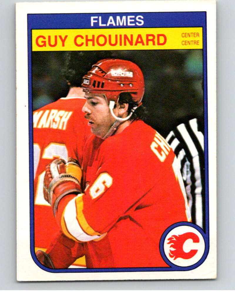 1982-83 O-Pee-Chee #41 Guy Chouinard Calgary Flames V57356 Image 1
