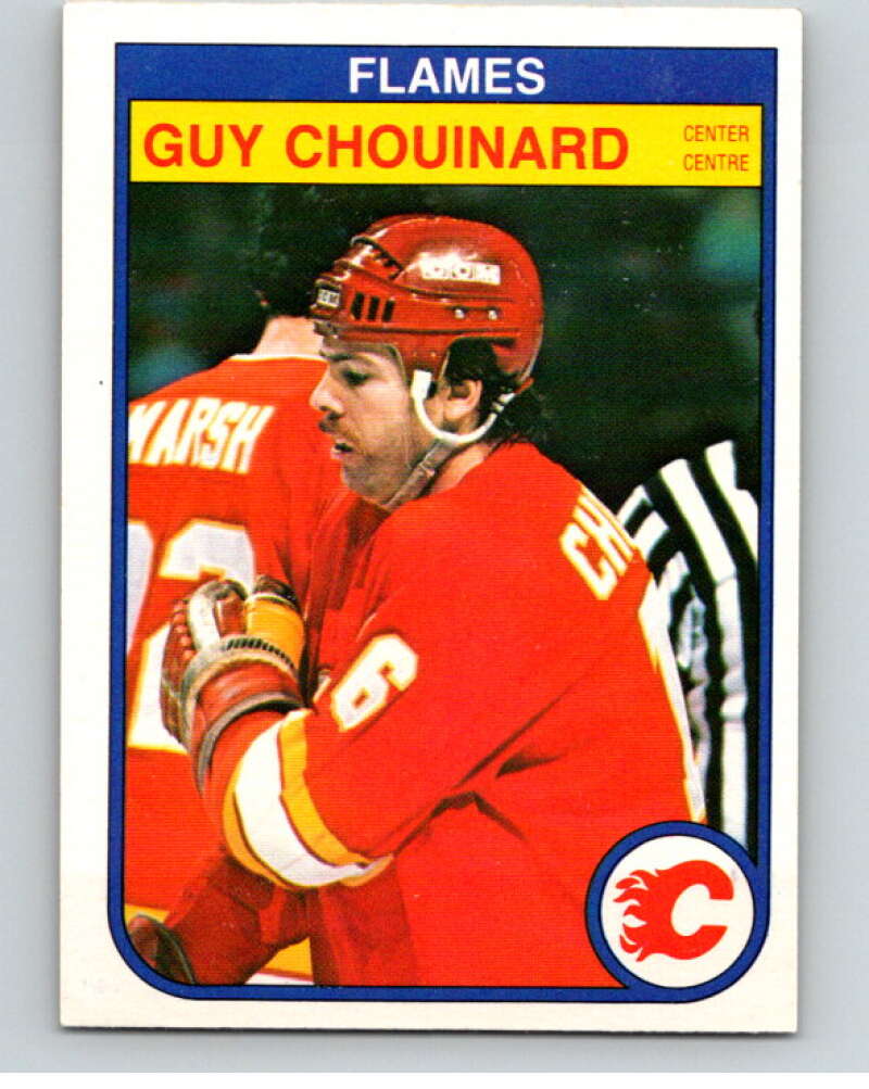 1982-83 O-Pee-Chee #41 Guy Chouinard Calgary Flames V57357 Image 1