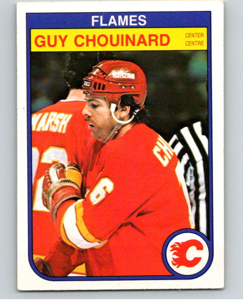 1982-83 O-Pee-Chee #41 Guy Chouinard Calgary Flames V57358 Image 1