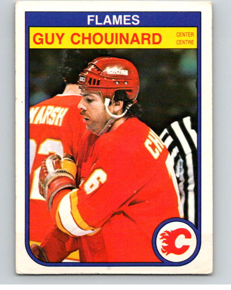 1982-83 O-Pee-Chee #41 Guy Chouinard Calgary Flames V57361 Image 1