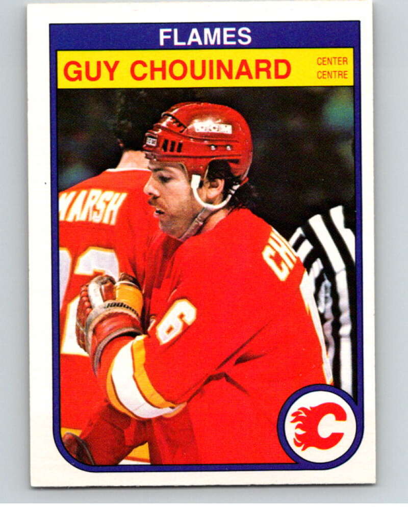 1982-83 O-Pee-Chee #41 Guy Chouinard Calgary Flames V57362 Image 1