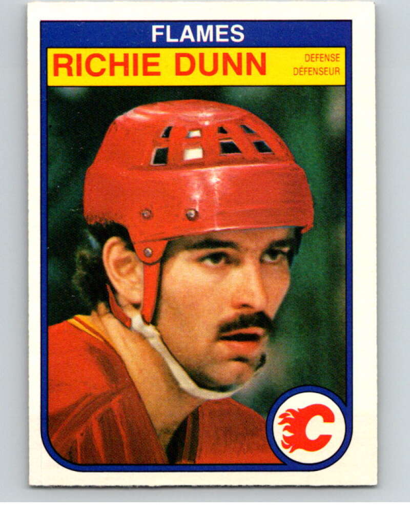 1982-83 O-Pee-Chee #45 Richie Dunn Calgary Flames V57393 Image 1