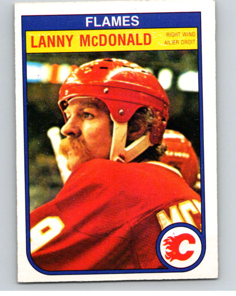 1982-83 O-Pee-Chee #51 Lanny McDonald Calgary Flames V57438 Image 1