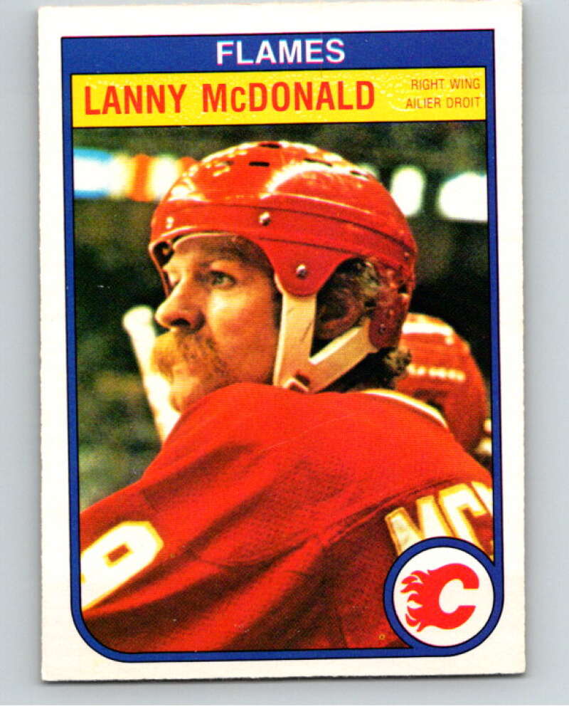1982-83 O-Pee-Chee #51 Lanny McDonald Calgary Flames V57440 Image 1