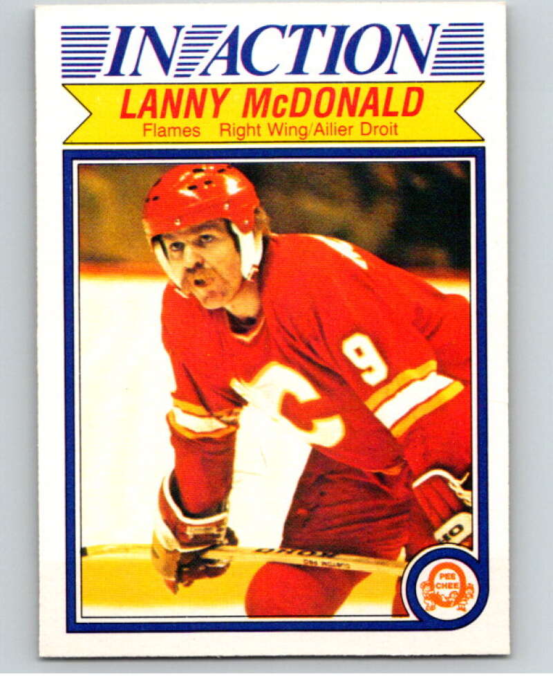 1982-83 O-Pee-Chee #52 Lanny McDonald IA Calgary Flames V57443 Image 1