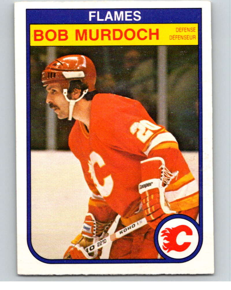 1982-83 O-Pee-Chee #53 Bob Murdoch Calgary Flames V57454 Image 1